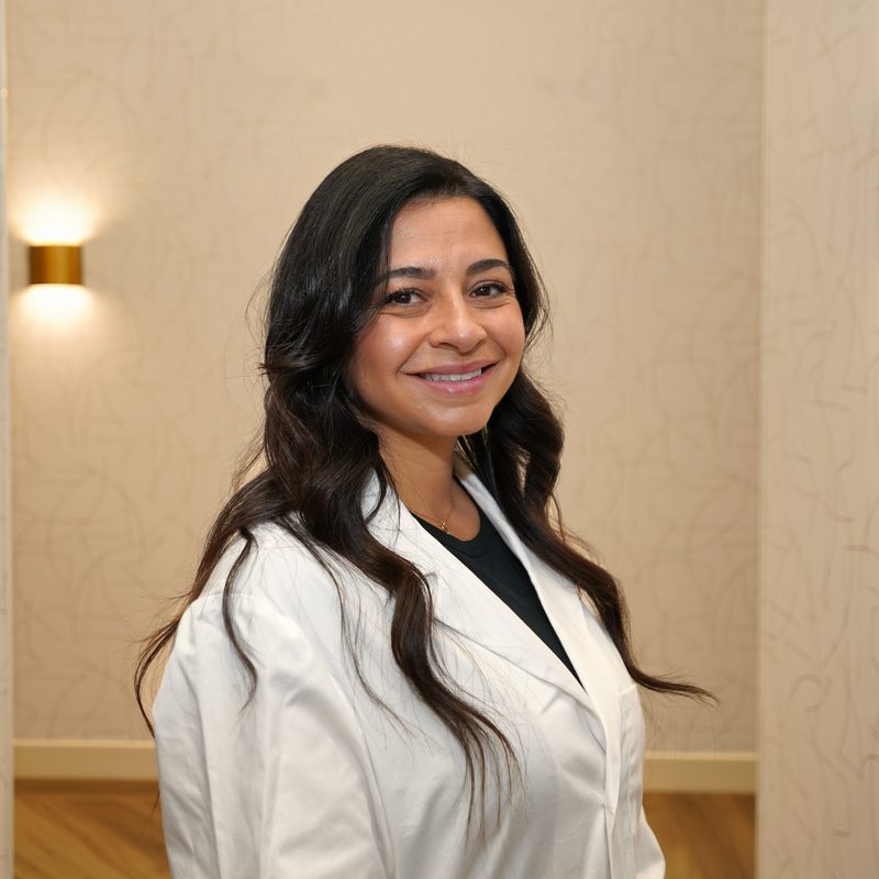 Dr. Dima Oweis, dentist at Aspen Dental Care in SW Calgary